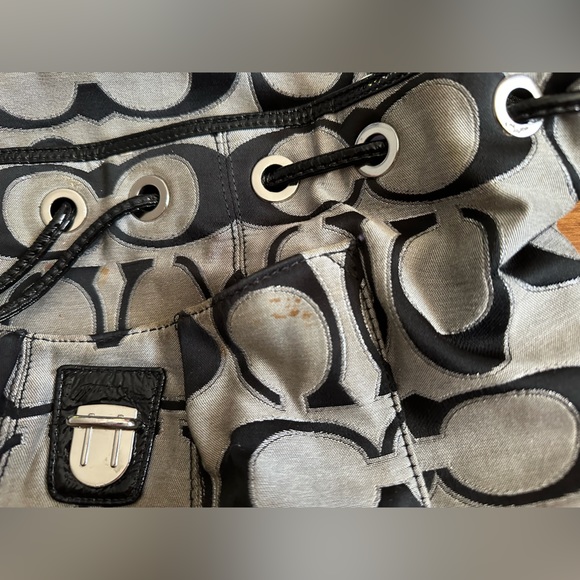Coach purse backpack authentic - Picture 5 of 14